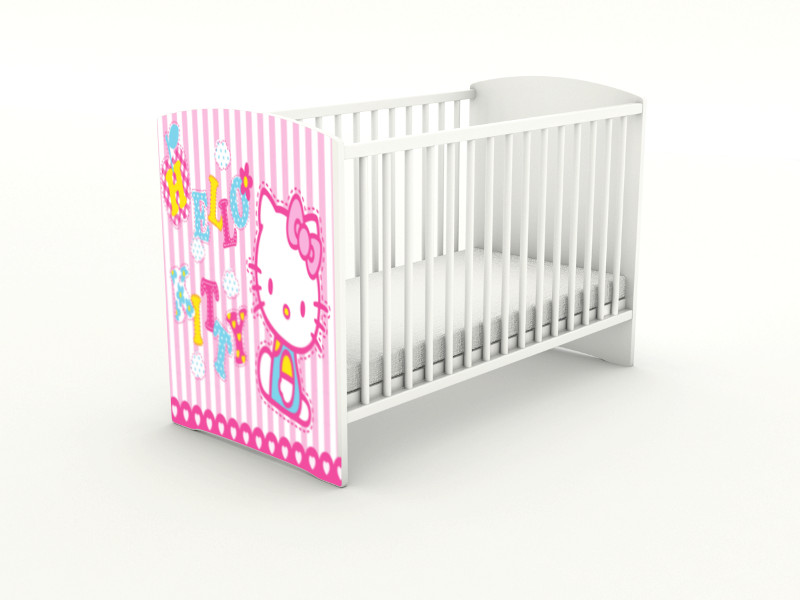 Becks detská postieľka Hello Kitty